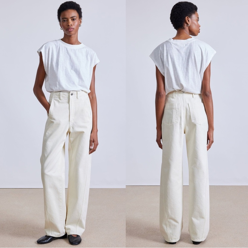 Apiece Apart Meridian Jean in Ecru
